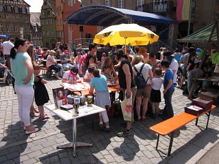 Radiostudio auf dem Grasmarkt