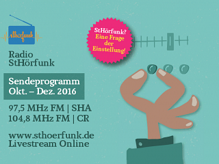 Das StHörfunk-Programm ist da!