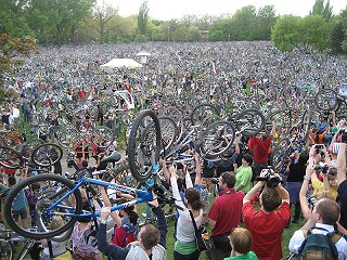 Fahrrad-Demonstration soll sich in Hall etablieren