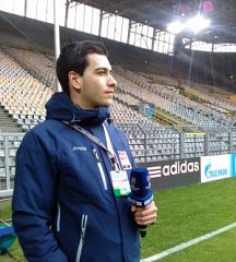 Haller Mario Rieker ist Sportjournalist