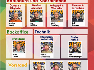 StHörfunk Gesichter für mehr Transparenz