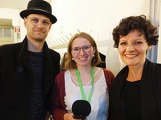 mit Stafanie Boltz und Sven Faller